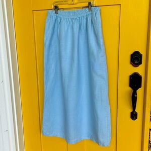 Linen skirt!
